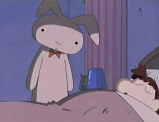 유리 토끼인형